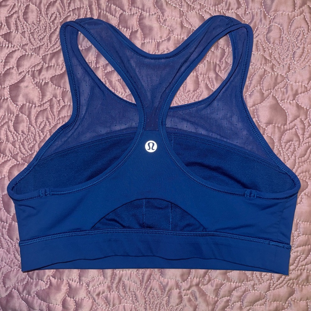 lululemon athletica Deep Blue Sports Bra